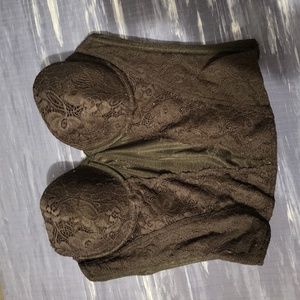 Vintage black corset, 34C